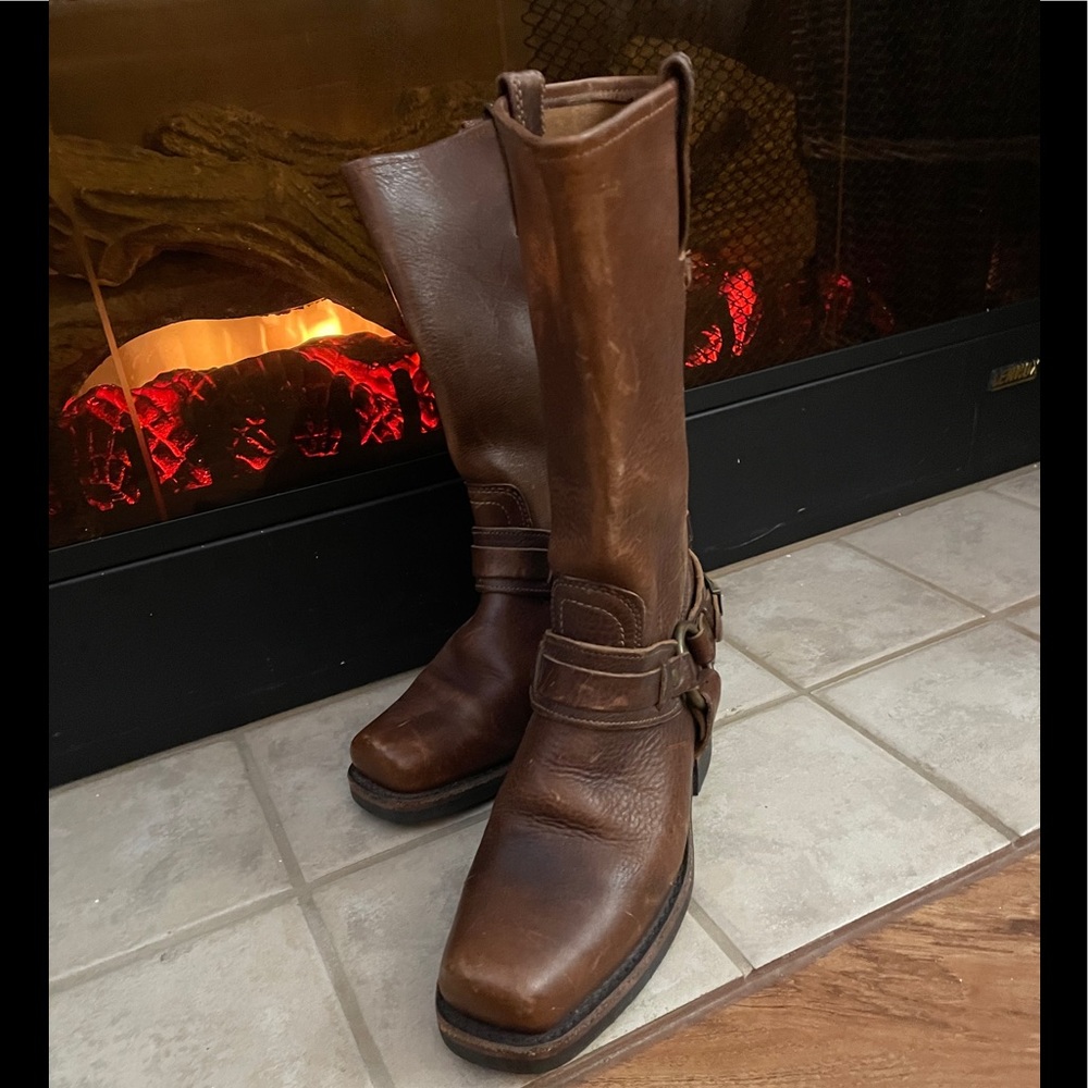 Frye motorcycle boot